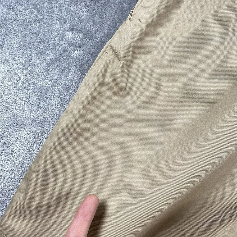 Vintage Polo Ralph Lauren Prospect Shorts Mens Sz 36 Tan Flat Front Chino *READ*